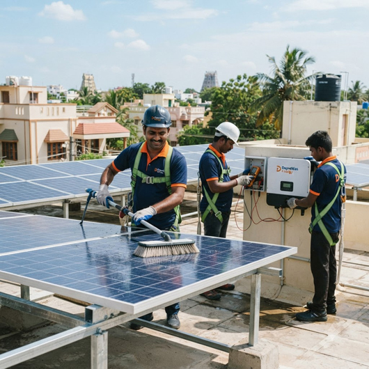 Solar Panel Maintenance Service